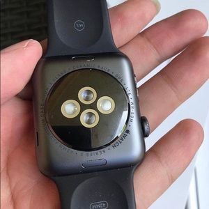 Apple Watch Gen 3 Space Gray Alumunium Sport Band